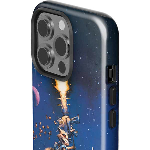 Marvel Rocket Raccoon Rocket Ride iPhone 15 Pro Impact Case